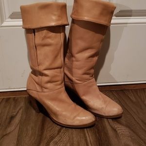 Vintage Frye Womens Boots - Tan - 8